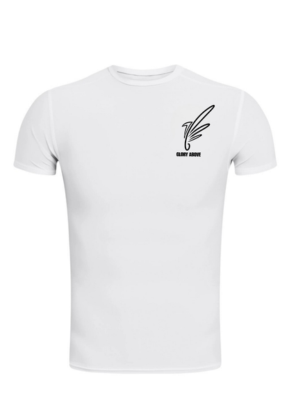 "John 13:7" White Compression Shirt