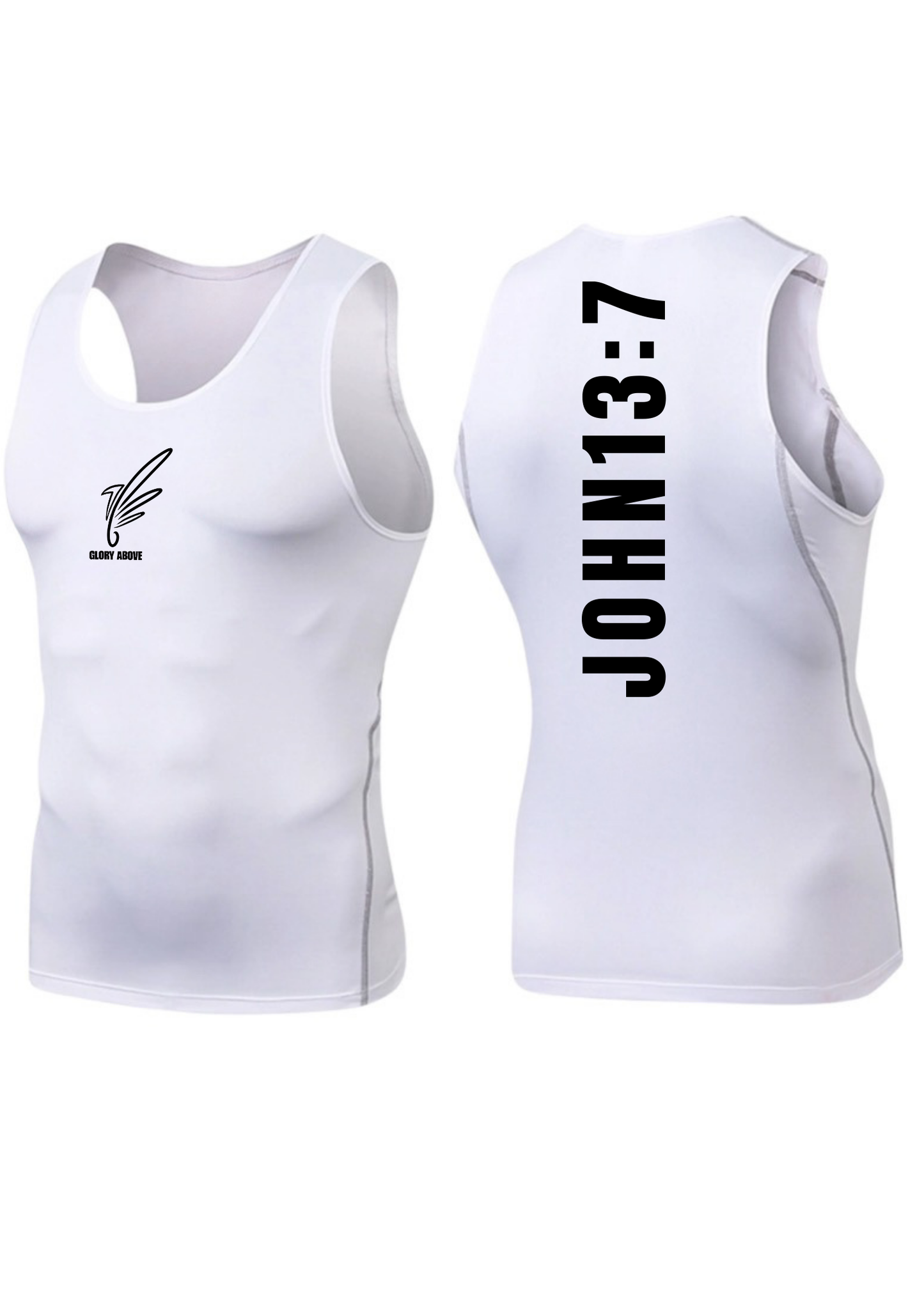 Classic White Compression Tank