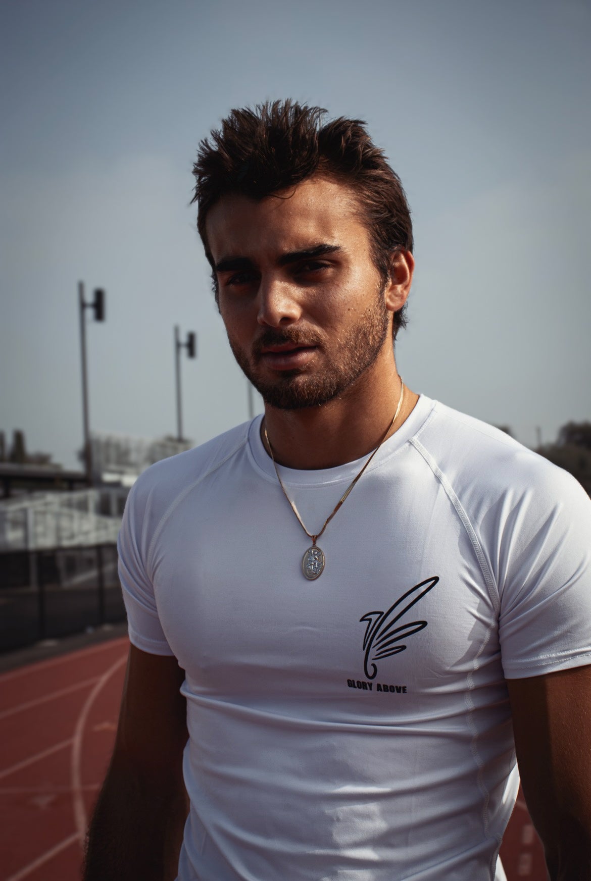 "John 13:7" White Compression Shirt